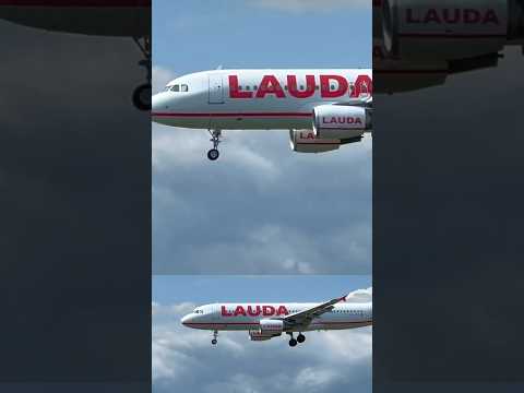 Lauda aterrizando en Barcelona #youtubeshorts #aviation #planespotting #shorts #short #bcn #remix