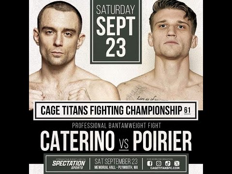 Joe Poirier (3-0 Pro Flyweight) Talks quick turnaround fight at Cage Titans 61