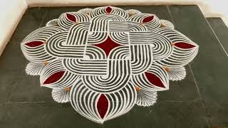 Easy padikolam designs| Simple muggulu designs| easy rangoli designs| Beginners kolam