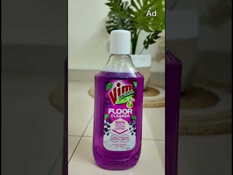 Vim Ultra Pro Floor Cleaner | Say good bye to tough stains Ft.‪@vimindiaofficial‬ #Ad