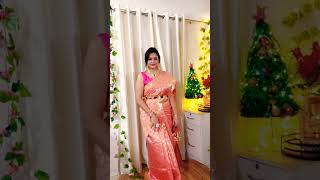 Amazon saree haul/silk saree/wedding wear Saree/Classic Styles madhumita #youtubeshorts#shortvideo