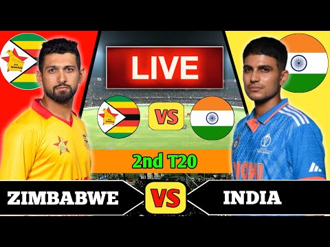 India vs Zimbabwe 2nd T20I Live Match Score & Commentary | IND vs ZIM, Live Cricket Match Today