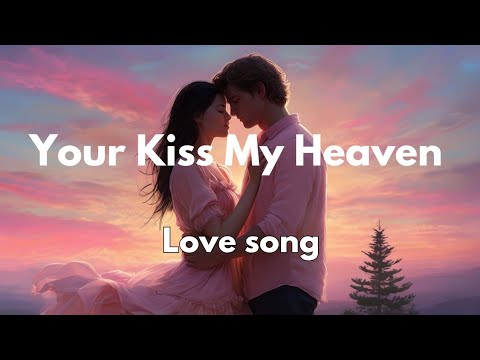 your kiss My Heaven 💋💋 ( Lyrics) So sweet English love song 2025💋❤️💕💗🎵🎧