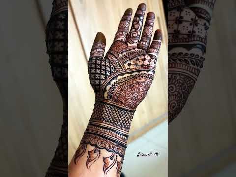 #easymehndidesigns #simplemehndidesign #fullhandmehndidesign #fronthandmehndidesign #aarumehndi