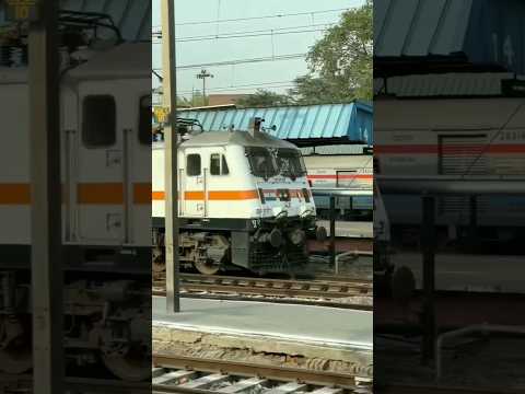 Powerful Engine Wap7 🔥 #indianrailways #trending #video #railway #engine #youtubeshorts #viral