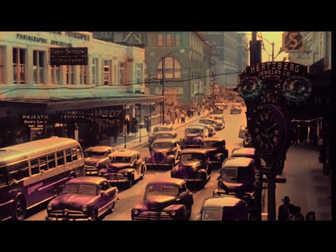 1940s Ambience Music Positive Jazz for Working Vintage Footage