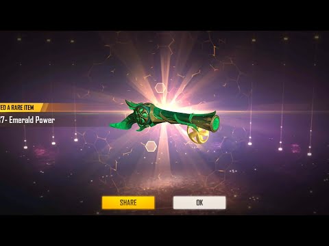 FREE FIRE EMERALD POWER M1887 EVENT - FREE FIRE NEW EVENT | NEW M1887 SKIN EVENT - GARENA FREE FIRE