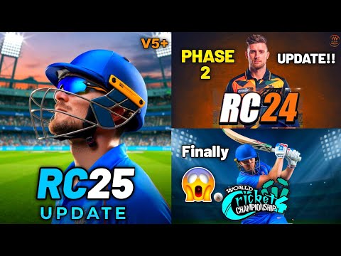 🤯Real Cricket 25 New Update Today, WCC3 Finally Coming, Real Cricket 24 Finally Update | DC25 Update