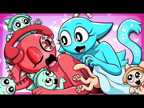 SPRUNKI: Tele x Aqua Love Story - Incredibox Sprunki OC - Animation