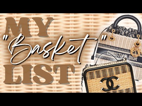 MY "BASKET" LIST & WHAT'S TRENDING?