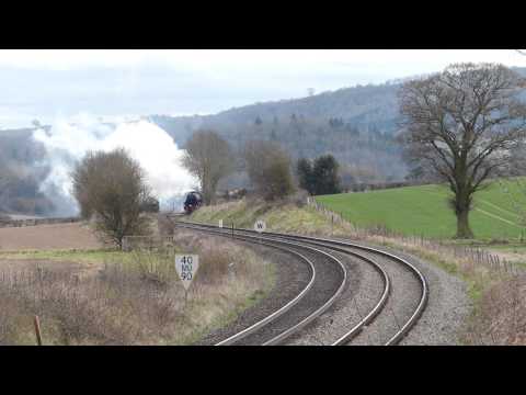 They're back! 44871 and 45407 head north with the Great Britain VI