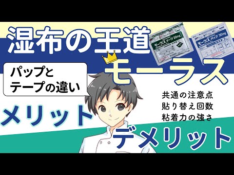 【夏の痛みは要注意】モーラステープとパップの効果と特徴を比較！正しく安全に使おう【薬剤師が解説】