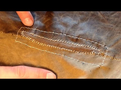 Making Gear Last - Patching a Hole in Cotton/Canvas Material