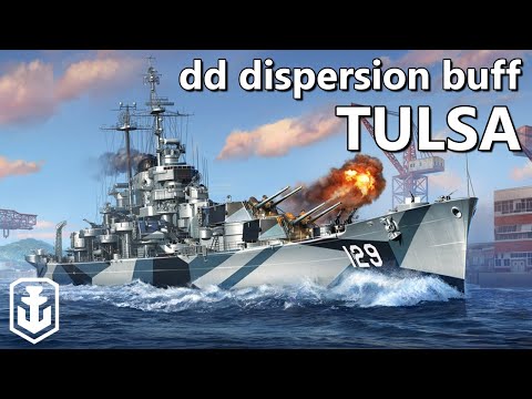 The Perfect Buff For Tulsa (Update 14.0 Buffs World of Warships)