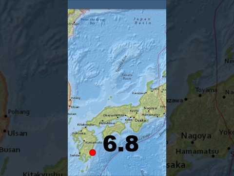 Japan Issues Tsunami Advisory After 6.8 Magnitude Earthquake