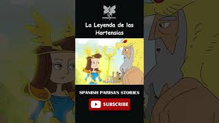 La Leyenda de las Hortensias 4 #shorts #disney #doblaje #cuentosdehadas