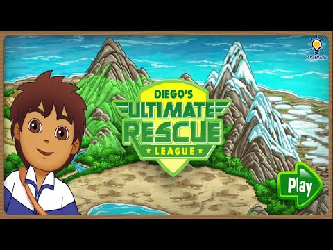 Gameplay Diego's Ultimate Rescue League | Nick Jr. Games | Go Diego Go Games  #flashgamesyoutube