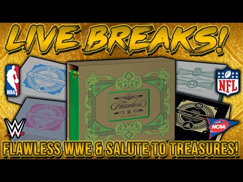 FLAWLESS WWE & SALUTE TO TREASURES NITE | Plus Absolute FB + Triple Threds & More (RGL 3660-3671)