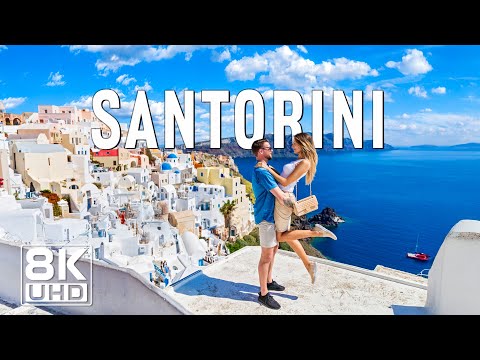 Santorini 8K – Volcanic Landscapes and Idyllic Coastal Villages