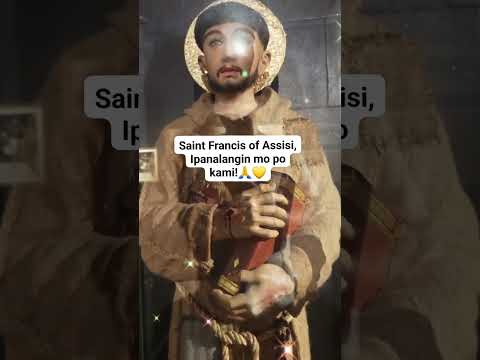 Saint Francis of Assisi,pray for us!🙏💛