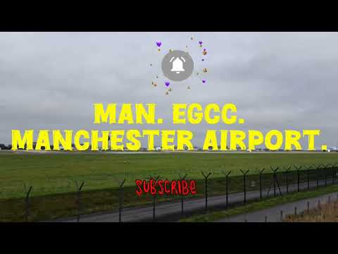 MAN. EGCC. Manchester Airport. Southside departures.