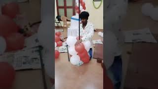 Ak Vijay balloon decoration 9902331838