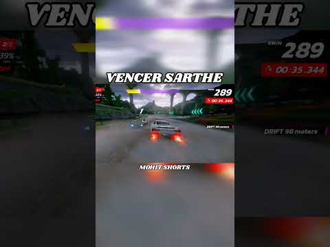 VENCER SARTHE SHORTS VIRAL #vencer #asphalt9legends #unknown #viralshort #shortsgaming #shorts