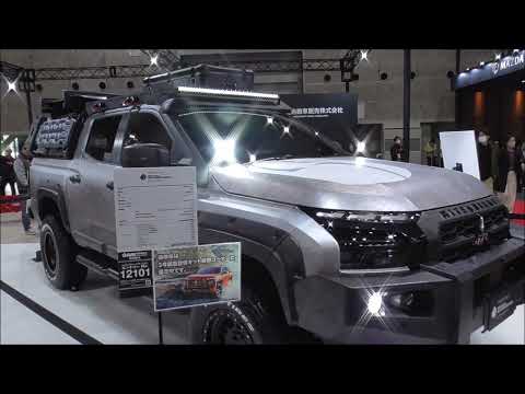 Mitsubishi New Triton Snow Shredder Concept 2024 on TOYO TIRES Open Country