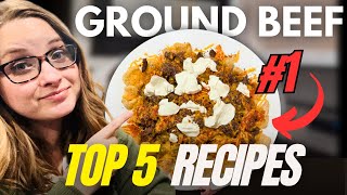 My 5 Greatest Ground Beef Recipes of All Time (CHEAP Carnivore Meals)