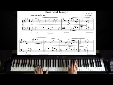 Erosi dal tempo - Massimo Ciacci | Piano with Sheet Music