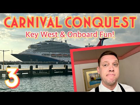 Carnival Conquest: Exploring Key West, followed by onboard fun! | PART 3, November 2023