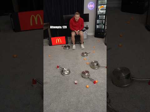 Ping Pong Trick Shot! (McDonald’s)