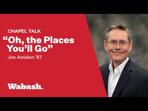 Chapel Talk @ Wabash: Jim Amidon '87 (14 Mar 2024)