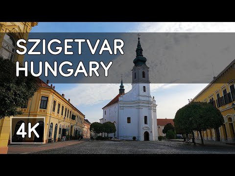 Walking Tour: Szigetvar, Hungary - 4K UHD Virtual Travel