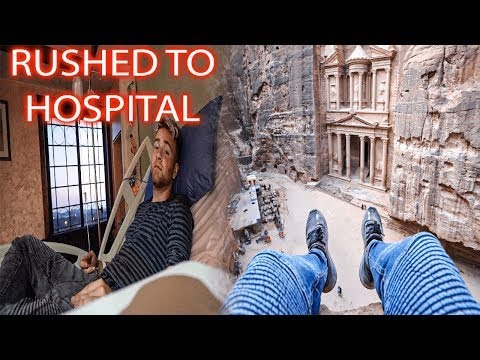 Exploring Petra Gone Wrong: Rushed to the Hospital in Jordan