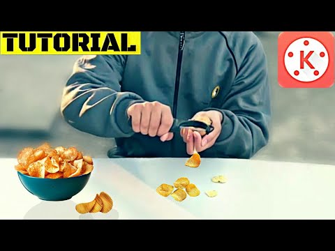 Homemade potato chips video editing traning online in English kinemaster tutorials