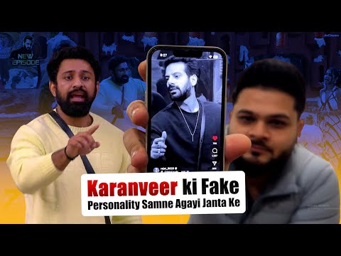 Karanveer ki Fake Personality Samne Agayi Janta Ke - BB18 | Rajat Dalal |