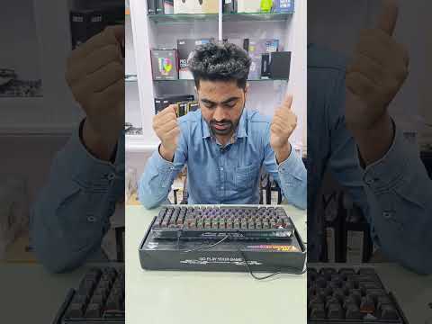 JEDEL KL-139B Mechanical Gaming RGB Keyboard| Now available in Pakistan| Pollux Store Pakistan