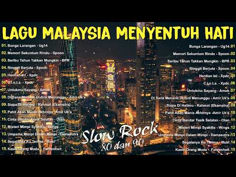 LAGU JIWANG 80AN DAN 90AN TERBAIK - LAGU SLOW ROCK MALAYSIA - KOLEKSI 40 LAGU2 JIWANG 80AN - 90AN