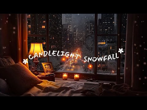 Candlelight Snowfall - Smooth Jazz Music (Official Music Video)