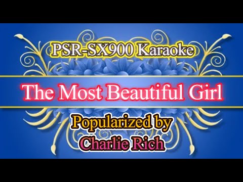 The Most Beautiful Girl - Charlie Rich Video Karaoke