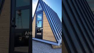 Aframe Micro Cabin #aframe #tinyhouse #aframecabin #aframehouse #tinycabin #alternativeliving #tiny