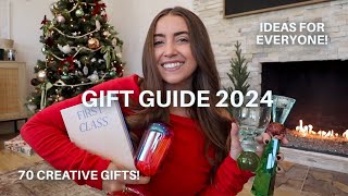 HOLIDAY GIFT GUIDE 2024 | *70* gift ideas under $20, $50 & $150 (ideas for everyone!) | morgan yates