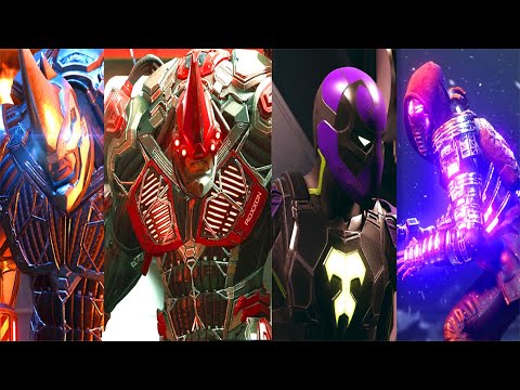 Spider-Man Miles Morales - All Bosses + Secret Cutscene