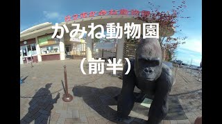 かみね動物園に行ってみた！（前半）I went to Kamine Zoo! (first half)　180度3DVR　oculus go！