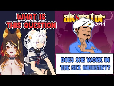 Akinator surprises Sinder with questions about Filian