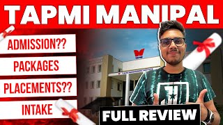 TAPMI Manipal | Cutoffs, Placements and Campus Life | Full Review | TAPMI GDPI