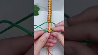 How to weave bracelets with straws quickly and beautifully #diy #crafts #diycrafts