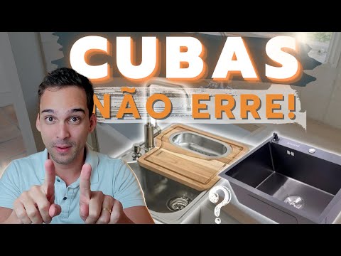 CUBA de COZINHA ou LAVANDERIA - como escolher?