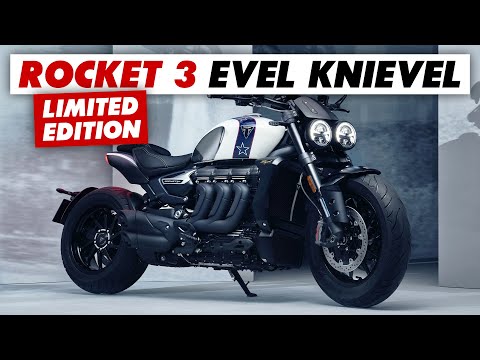 New 2025 Triumph Rocket 3 R & GT Evel Knievel Limited Editions Announced!